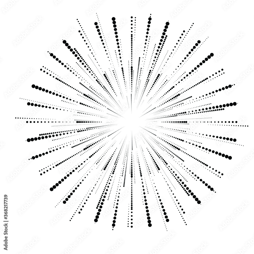 Halftone dots in circle form. Circular Music equalizer . Audio waves . Sound frequency . round logo . vector dotted frame . design element Halftone dots in circle form. Circular Music equalizer . Audio waves . Sound frequency . round logo . vector dotted frame . design element