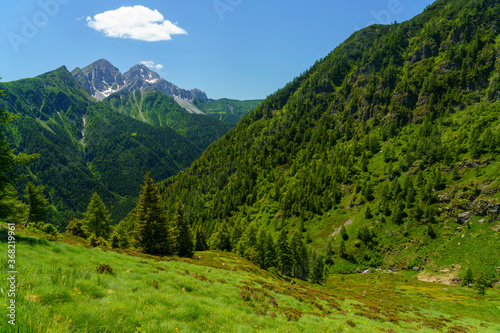 Mountain landscape along the road to Vivione pass © Claudio Colombo