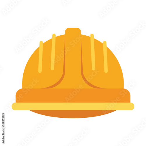 construction helmet accessory isolated icon