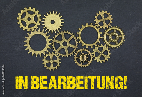 In Bearbeitung!  photo