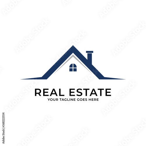 Building logo, Real estate logo icon vector template