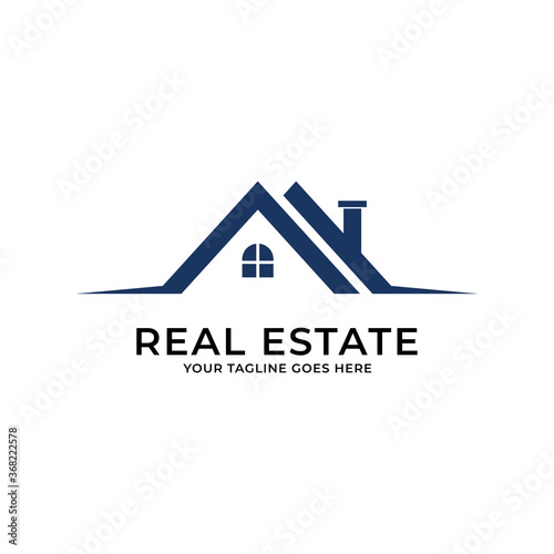 Building logo, Real estate logo icon vector template