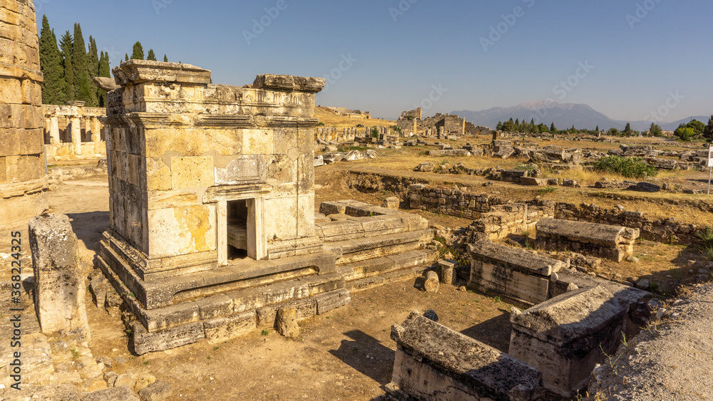 historic Roman landmarks and ruins, old tomb