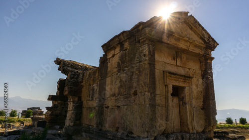 historic Roman landmarks and ruins, old tomb