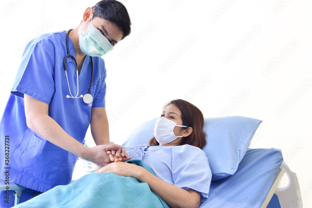 Obraz premium doctor and patient