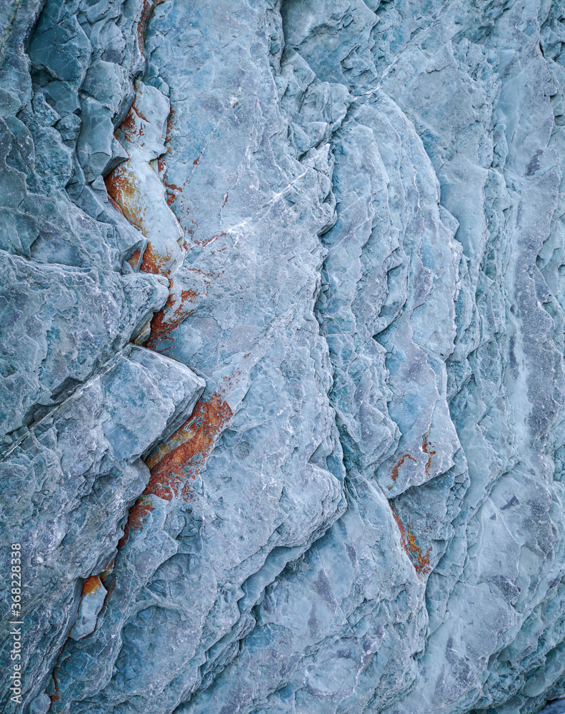 Naklejka premium Blue and white rock, perfect for background