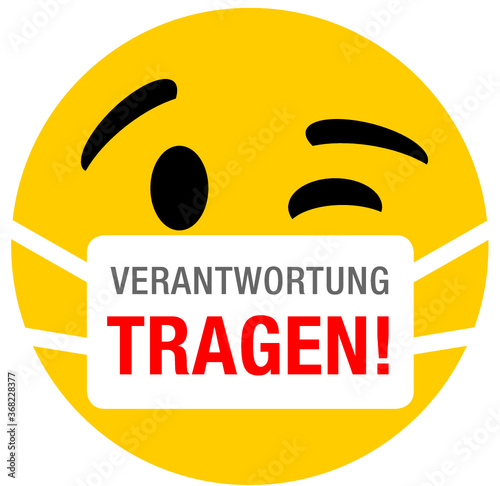 Smiley Mundschutz