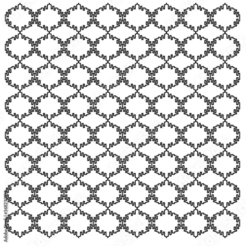 LUXURY DESIGN ORNAMENTS GEOMETRIC AZTECS PATTERN