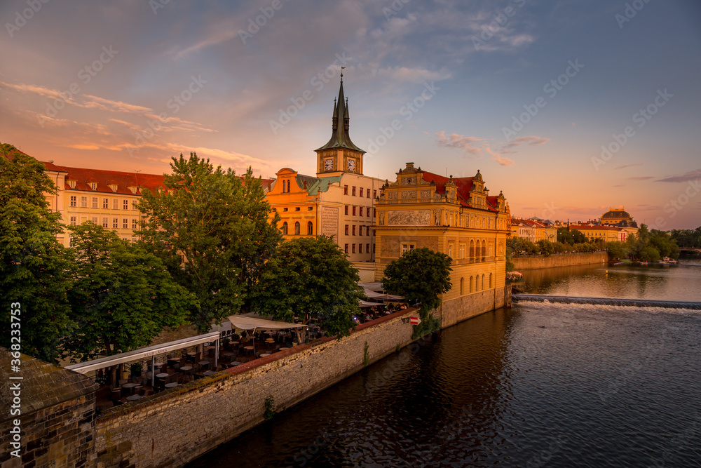 Panorama of old Prague