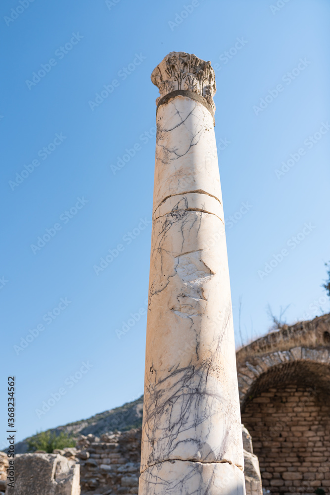 The ancient city of Ephesus Selcuk Izmir Turkey. 