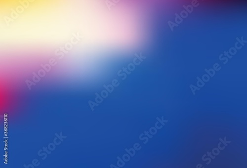 Light Pink  Blue vector blurred and colored pattern.