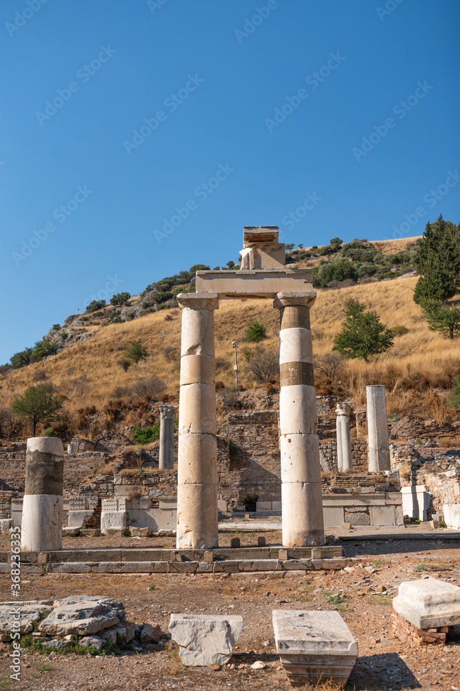 The ancient city of Ephesus Selcuk Izmir Turkey. 