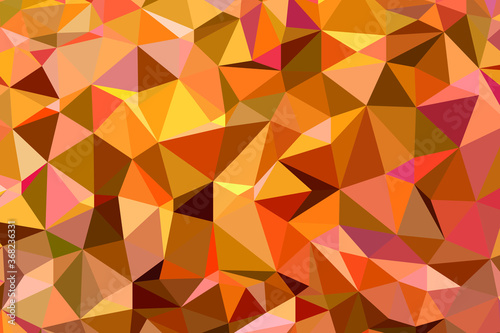 Triangulation concept. Background from many triangles. Beautiful background