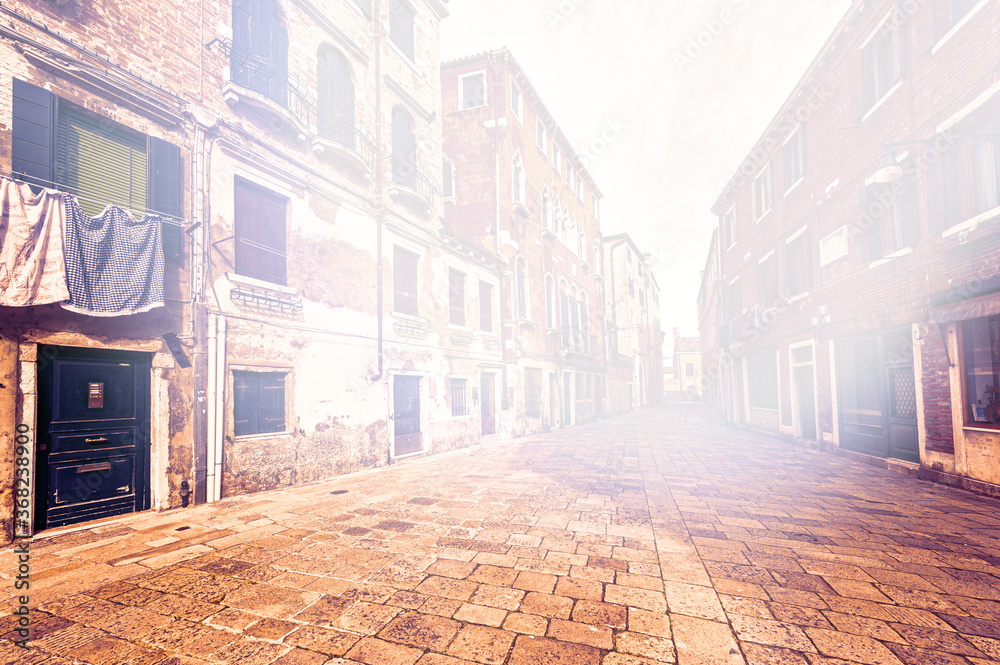 Deserted Venice at Sunrise Deserted Venice at Sunrise