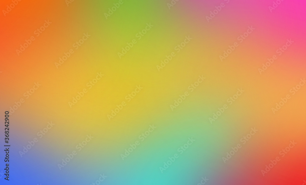 Blurred light colorful gradient and free space for text