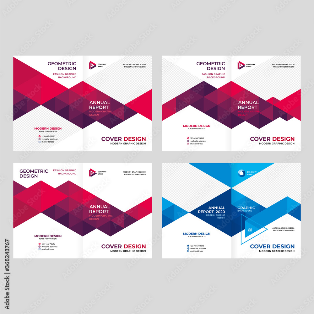 Design of catalog cover, booklet, flyer, layout for presentation, advertising, modern graphic design