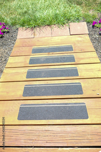 wood wheelchair ramp 