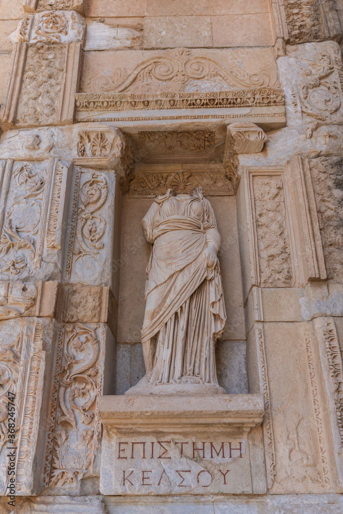 The ancient city of Ephesus Selcuk Izmir Turkey. 