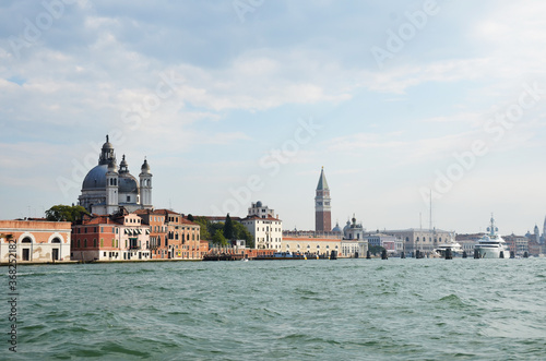 Panorama view of the Venice. Santa Maria della Salute Church, Venice, Italy © Halyna Dobrianska