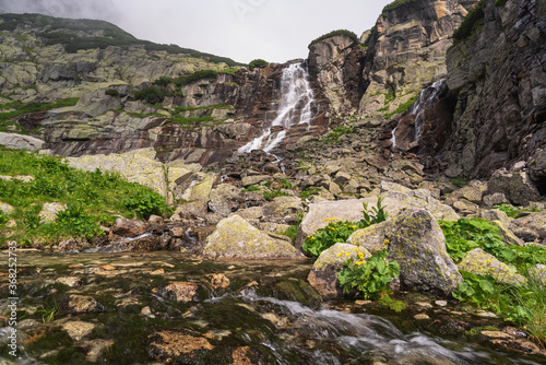 Skok Waterfall in the High Tatras, Slovakia