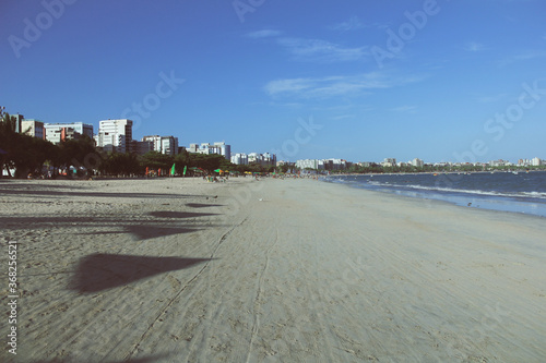 view of the beach in Maceio Brazil