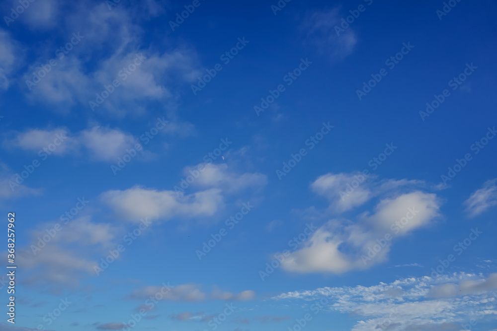 Natural background of blue sky with clouds Natural background of blue sky with clouds