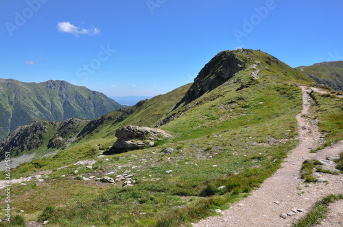 Na Żarskiej Przełęczy, Tatry Słowackie