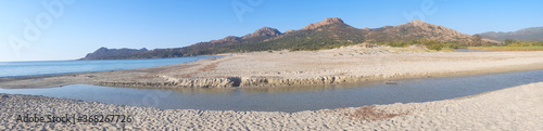 Ostriconi beach in Corsica, France