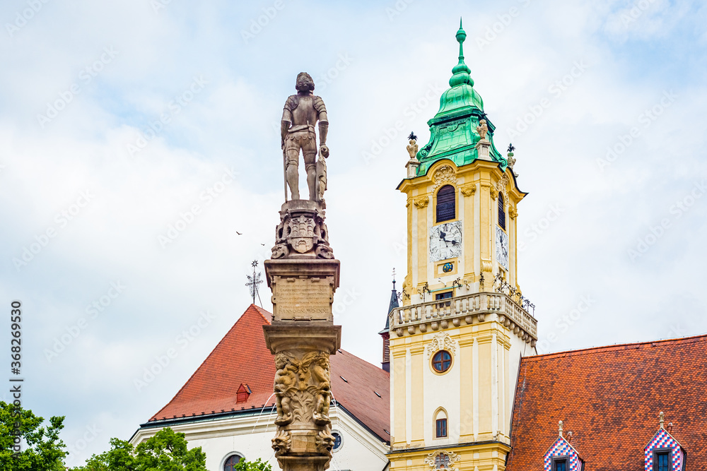 Old Town Hall in Bratislava, Slovakia.