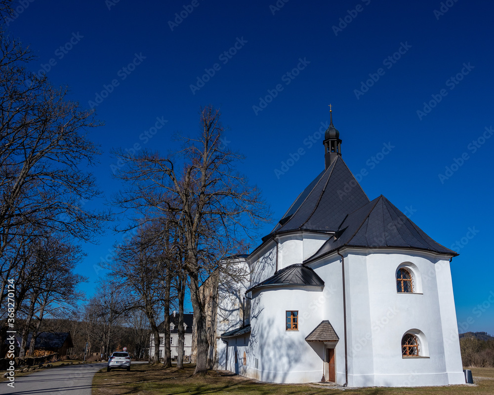 Fototapeta premium church in the village