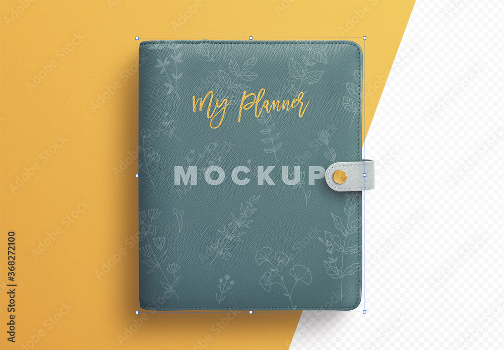 Planner Binder Front Cover Stock Template Adobe Stock