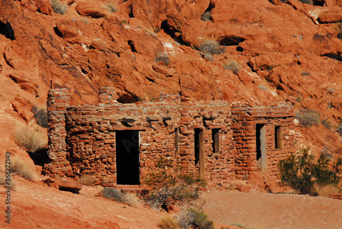 Nevada- Civilian Conservation Corps Cabins in the Valley of Fire Park photo