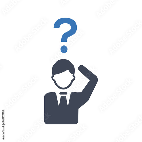 Confusion feel icon