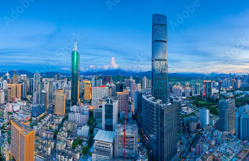 City Scenery of Shenzhen City, Guangdong Province, China