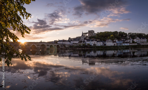 Town of Montrichard Val de Cher next to the Loire Valley