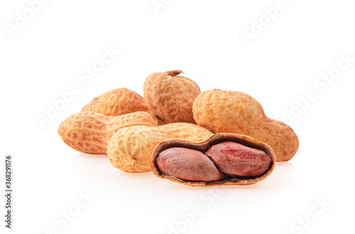 peanuy on a white background