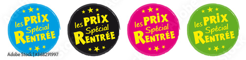 Prix spécial rentrée ! Rentrée scolaire