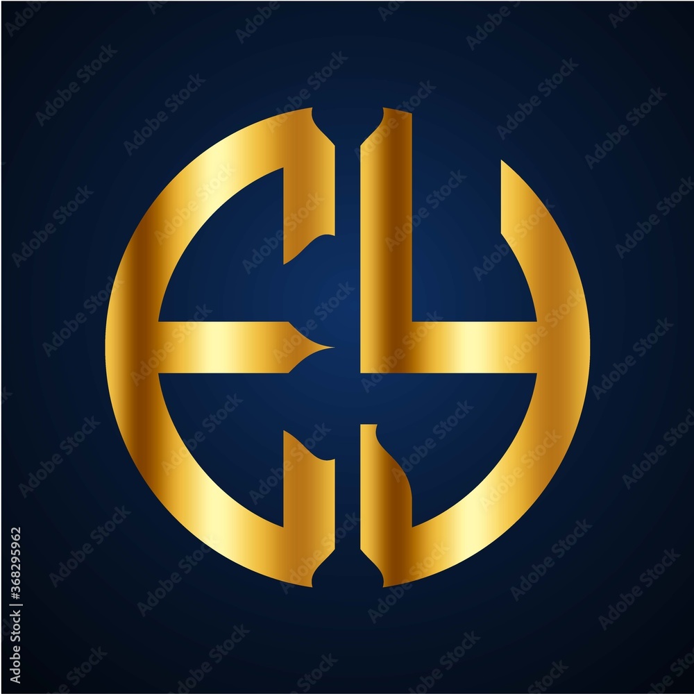 initials golden circle EY