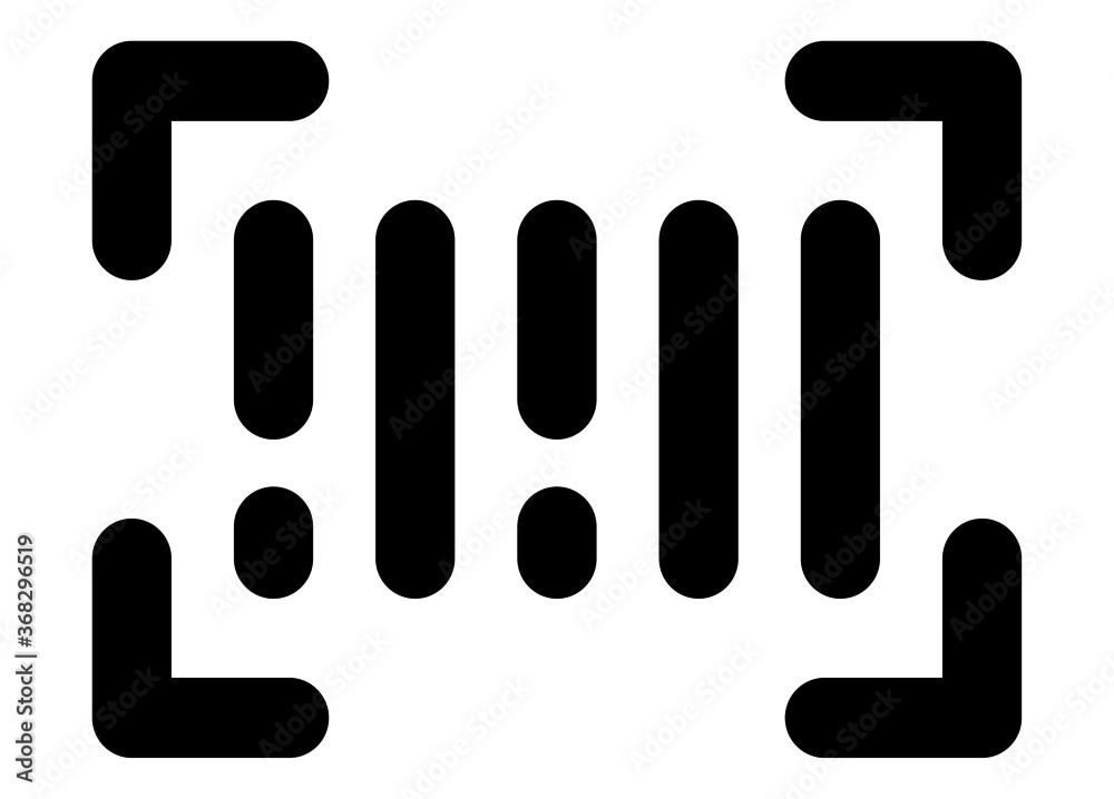scanning barcode with laser light line icon, simple clear button sign & symbol, scanning barcode with laser light line icon, simple clear button sign & symbol,