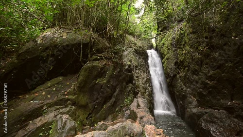 Beautiful nature of Bangpae waterfall at Phuket Thailand.