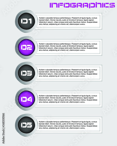Modern Design Template, can be used for info-graphics, banners for web layout.