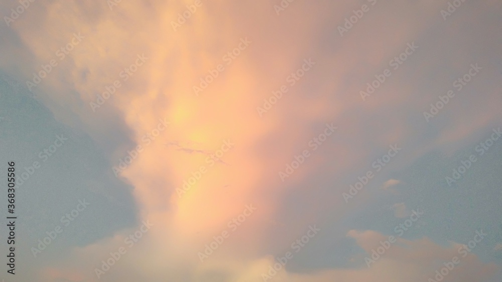 Beauty of evening sky Beauty of evening sky