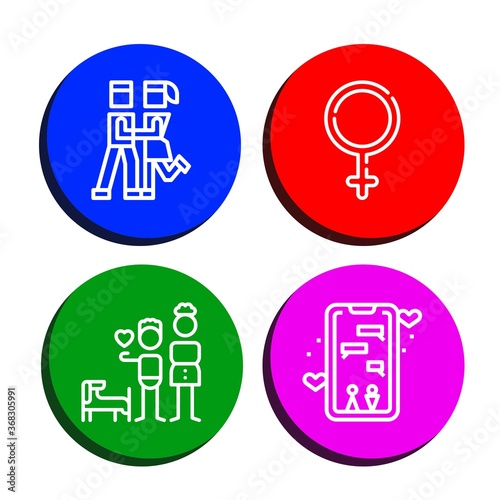 Set of partner icons
