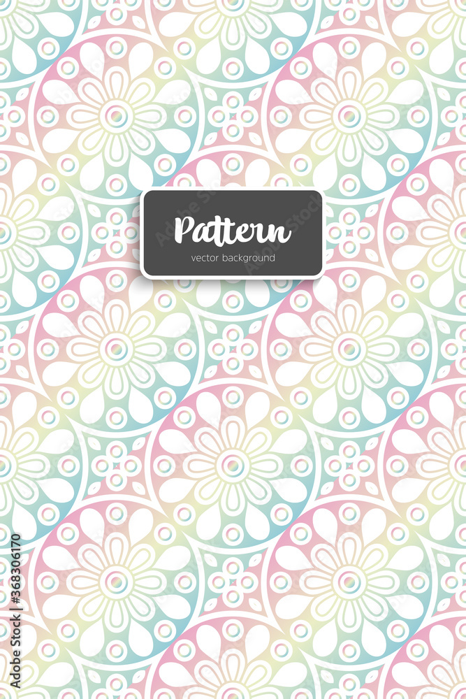 Ornate floral seamless texture, endless pattern Ornate floral seamless texture, endless pattern