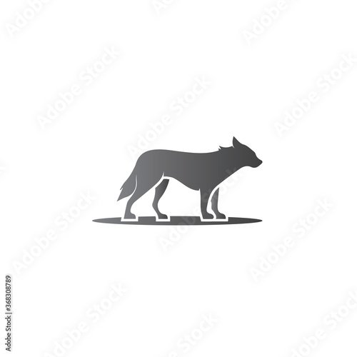Fox vector illustration icon