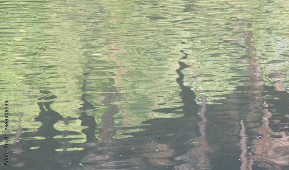 Abstraction of water with ripples Abstraction of water with ripples