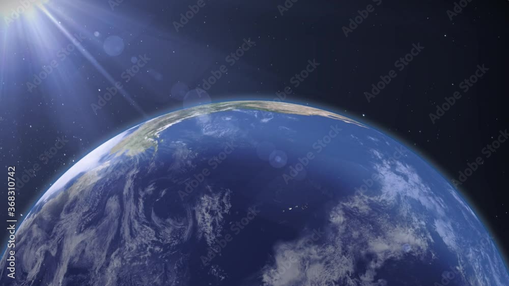 Full HD 3D Earth In space, Beautiful View from space to earth, Earth look from Up Space, Satellite View from space, close up on earth animation Full HD 3D Earth In space, Beautiful View from space to earth, Earth look from Up Space, Satellite View from space, close up on earth animation
