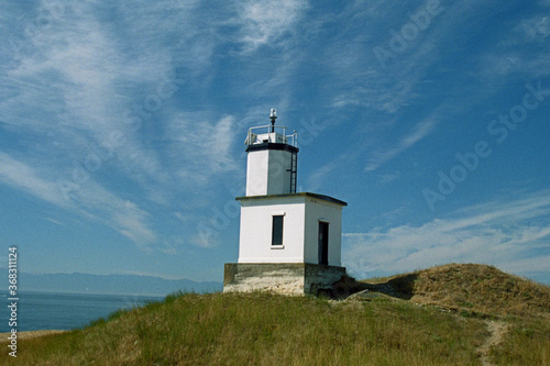 EPSON scanner image Cattle Point Lighthouse, Washington