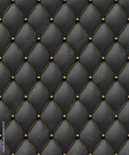 White gray matte leather texture seamless pattern. Vip background upholstery rich sofa and luxury sofa. Vector abstract antique illustration. Close-up.