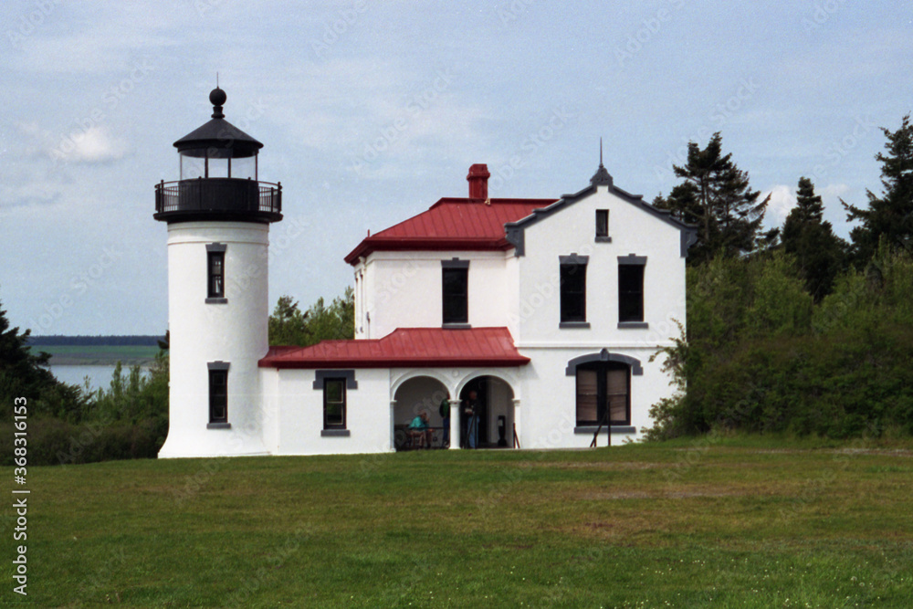 EPSON scanner image Admiralty Head Lighthouse, Washington